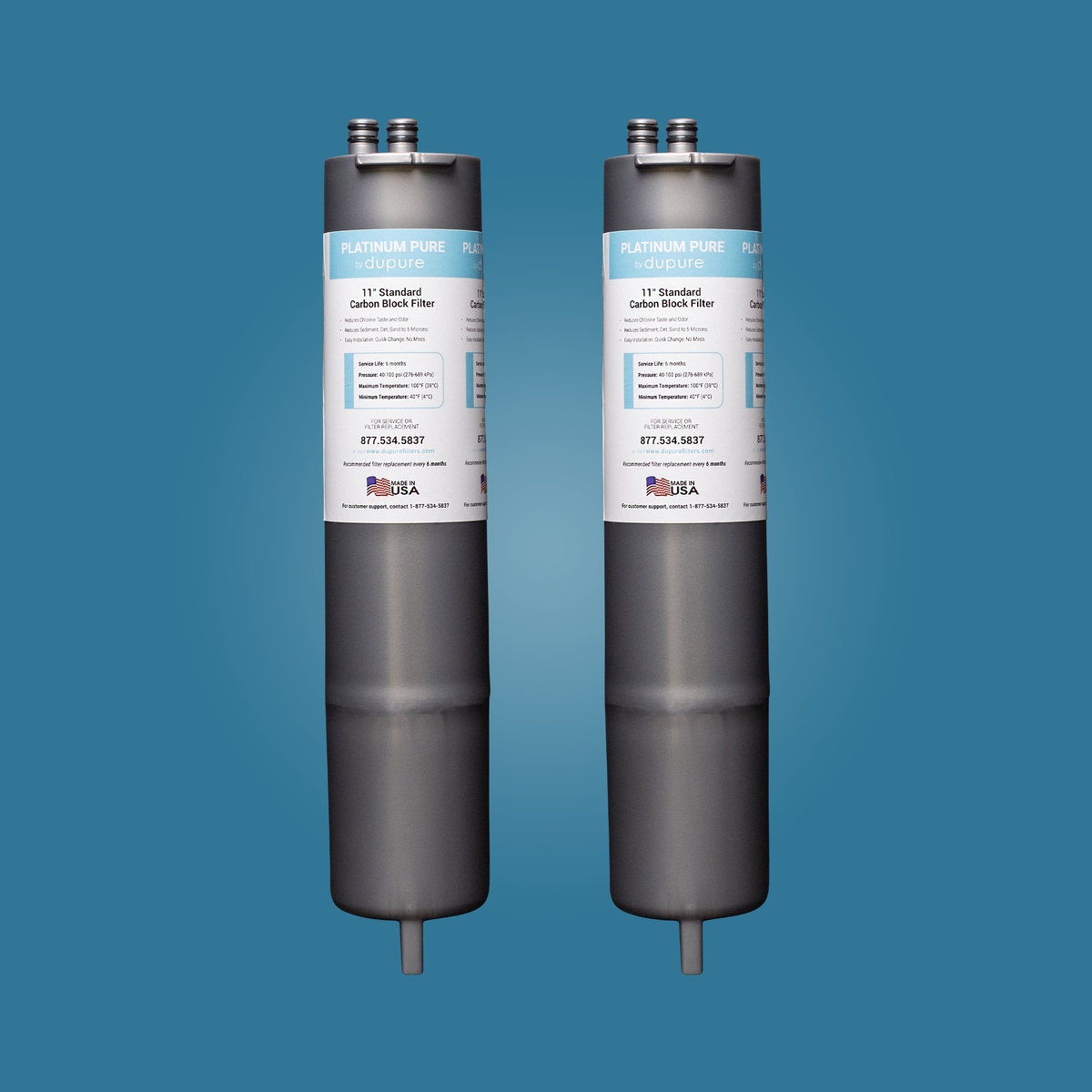 Platinum Pure Dual Stage Filters (Replacement for Ultra UPF