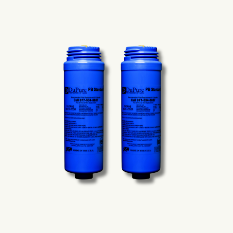 PB (Pure Blue) Standard 8" Dual Stage filters - Dupure