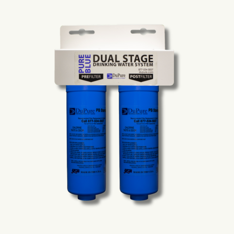 PB (Pure Blue) Standard 8" Dual Stage filters - Dupure