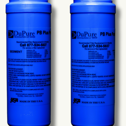 PB (Pure Blue) Plus Dual Stage filters - Dupure