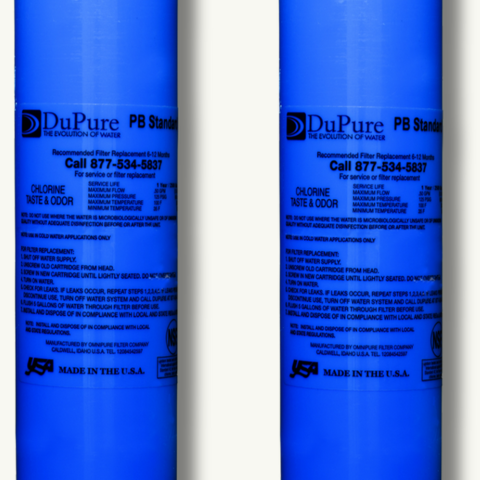 PB (Pure Blue) Pre/Post Reverse Osmosis Filters - Dupure
