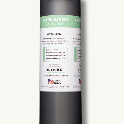 Platinum Pure Plus filter (Replacement for Ultra UPF 8 Plus Filter) - Dupure