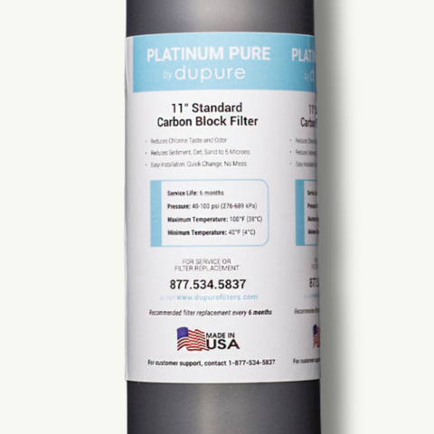 Platinum Pure Standard Filter (Replacement for Ultra UPF 8 STANDARD) - Dupure