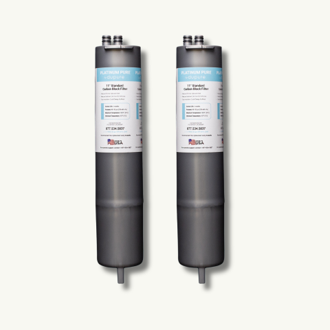 Platinum Pure Dual Stage Filters (Replacement for Ultra UPF 8 Dual Stage Filters) - Dupure
