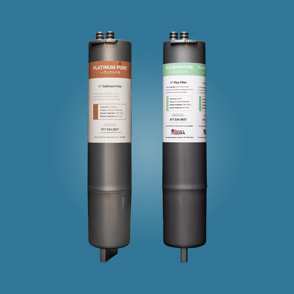 Platinum Pure Plus Dual Stage Filters (Replacement for Ultra UPF 8 PLUS Dual Stage Filters) - Dupure