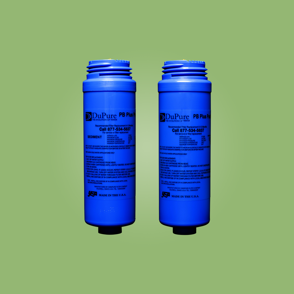 PB (Pure Blue) Plus Dual Stage filters - Dupure