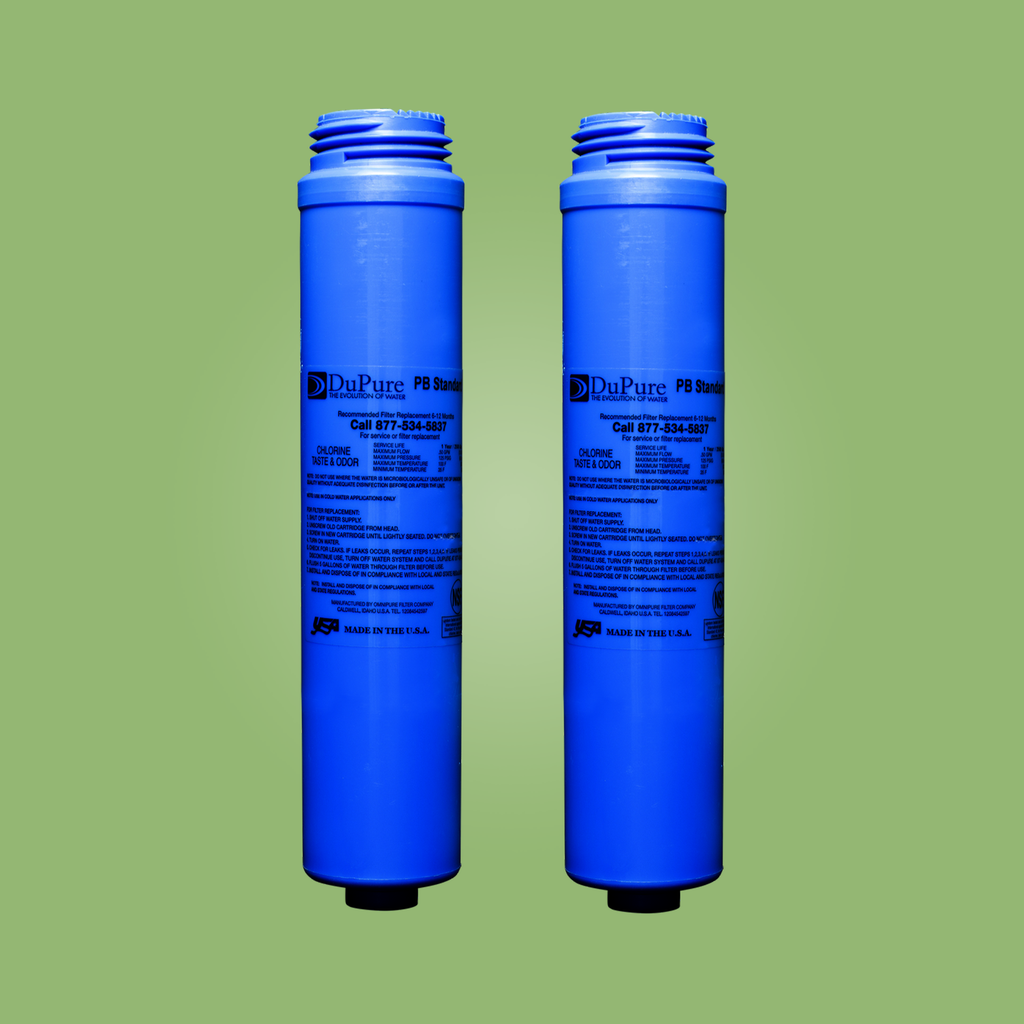 PB (Pure Blue) Pre/Post Reverse Osmosis Filters - Dupure