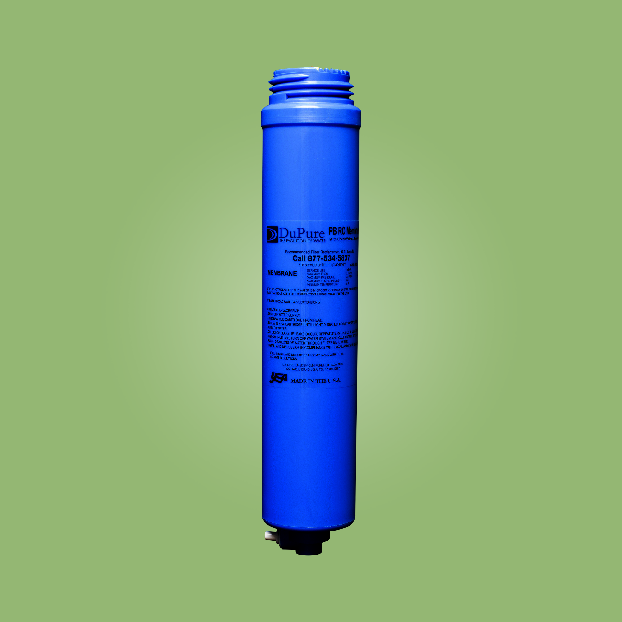 Dupure Rro PB (Pure Blue) Membrane