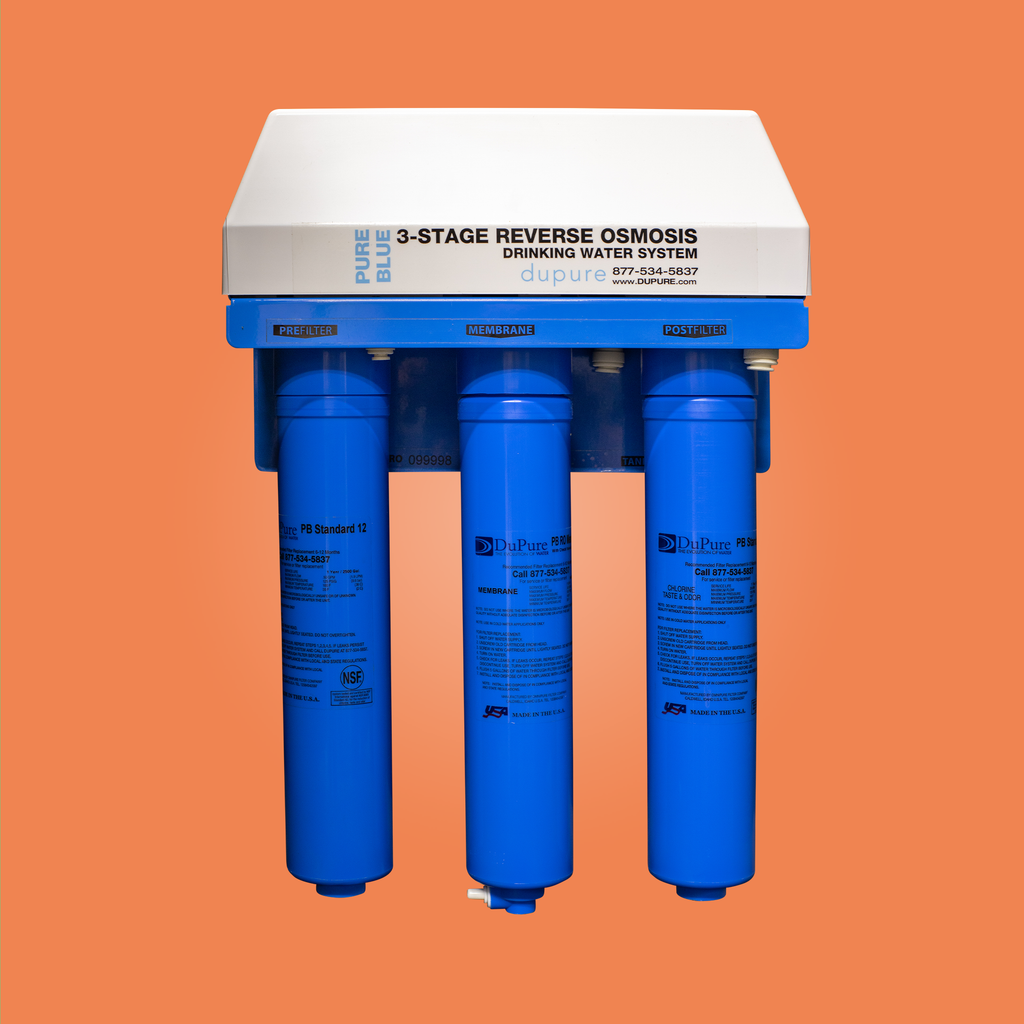Pure Blue 3 Stage Reverse Osmosis System - Dupure